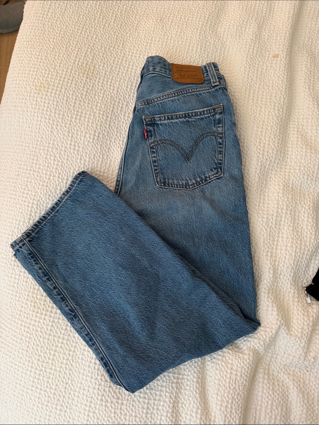 Levi's Straight Men’s Jeans In Blue Denim